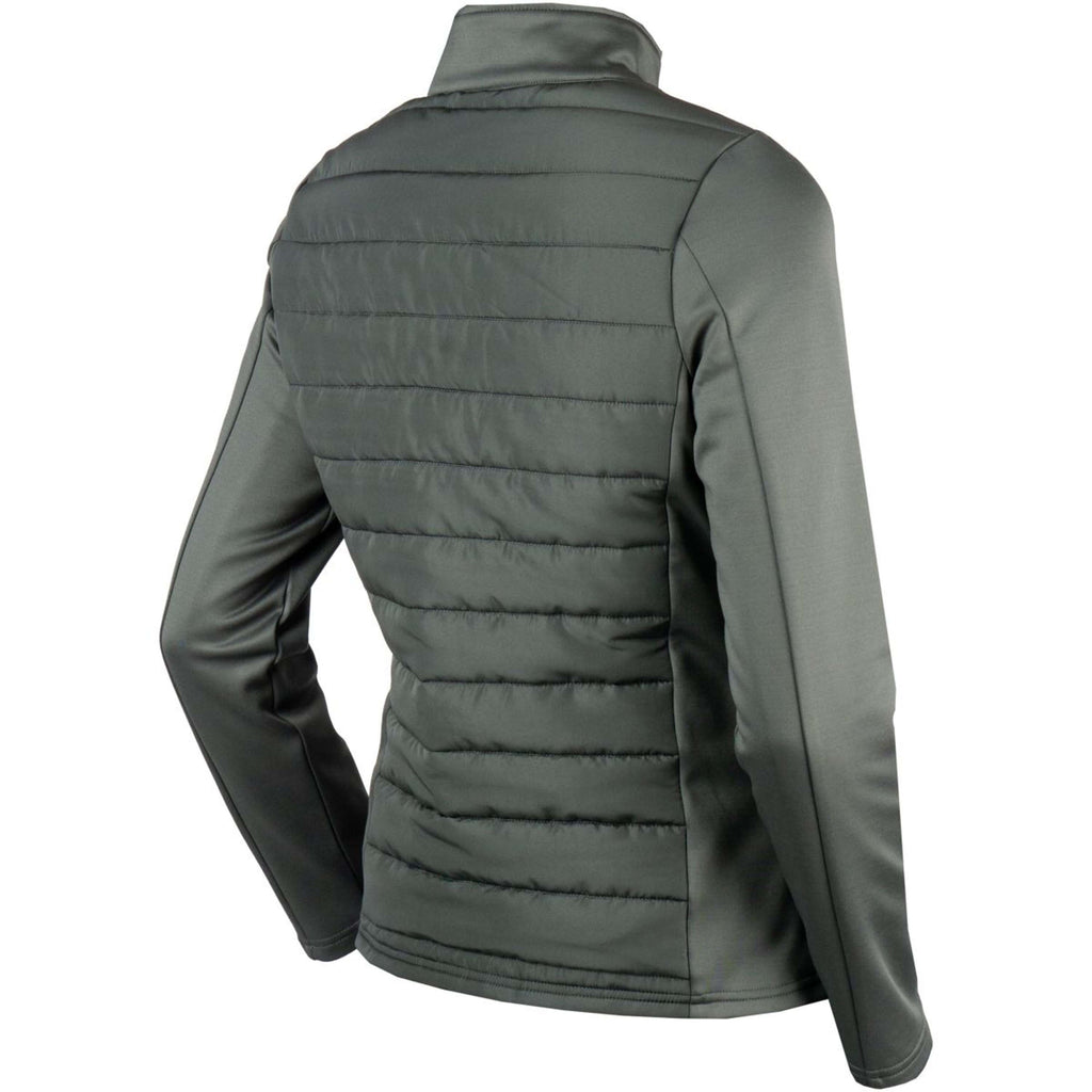 EQPRO Sudadera con capucha y cremallera Geneviève Shadow Steel