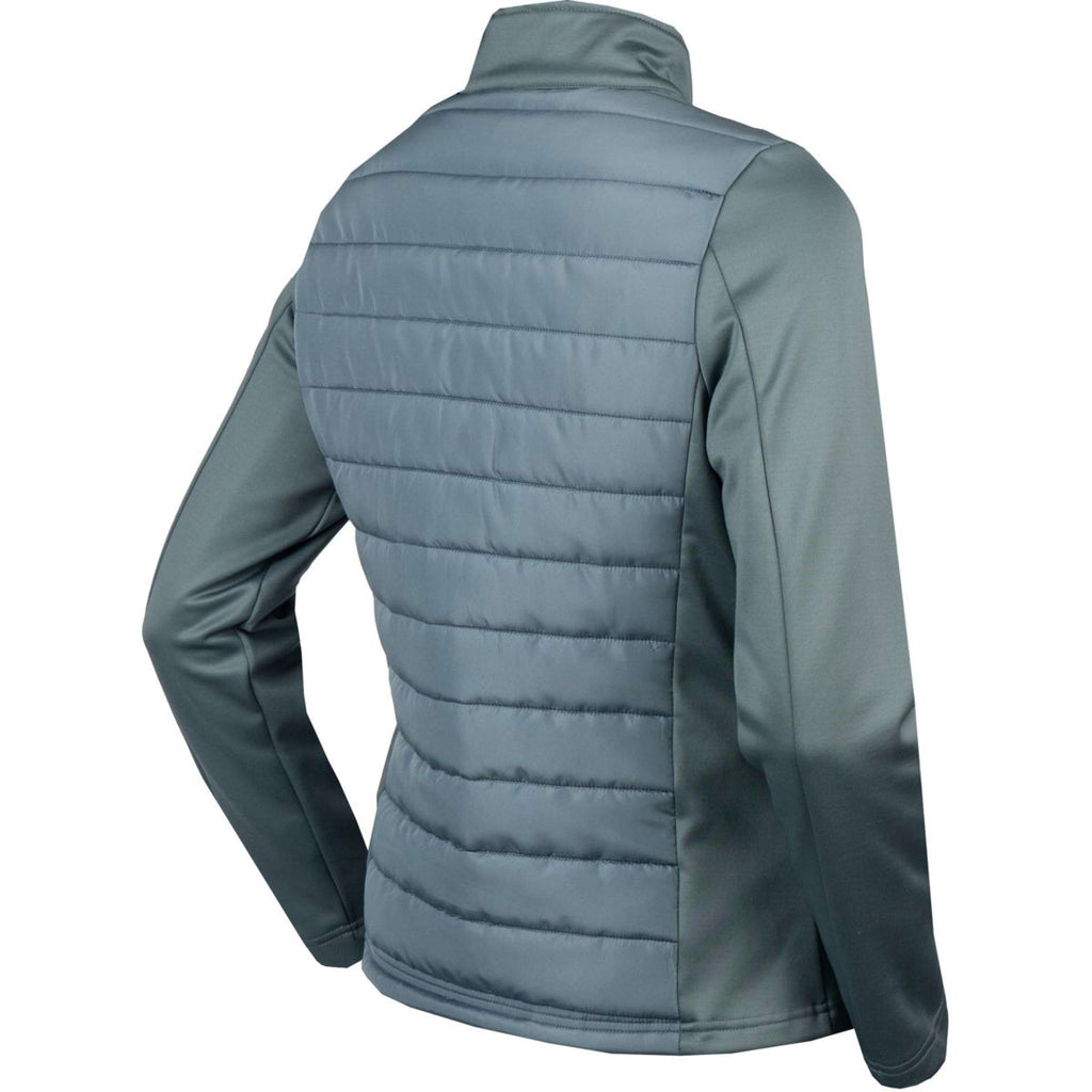 EQPRO Sudadera con capucha y cremallera Geneviève Blue Mist