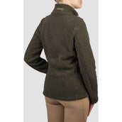 HORKA Sudadera con capucha y cremallera Teddy Francesca Espresso