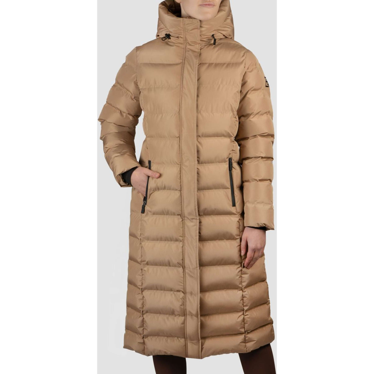 HORKA Abrigo Largo Puffer Eloise Mokka