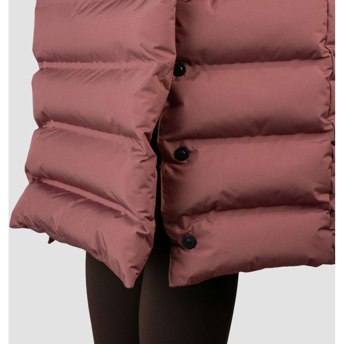 HORKA Abrigo Largo Puffer Eloise Deep Ruby