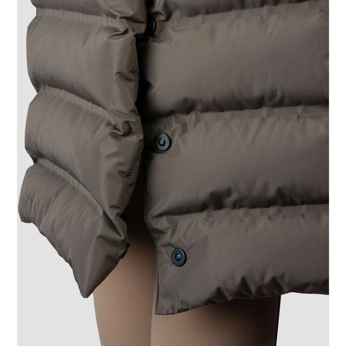 HORKA Abrigo Largo Puffer Eloise Espresso