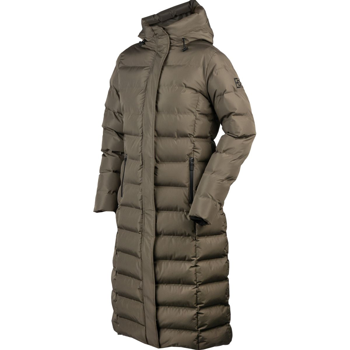 HORKA Abrigo Largo Puffer Eloise Espresso