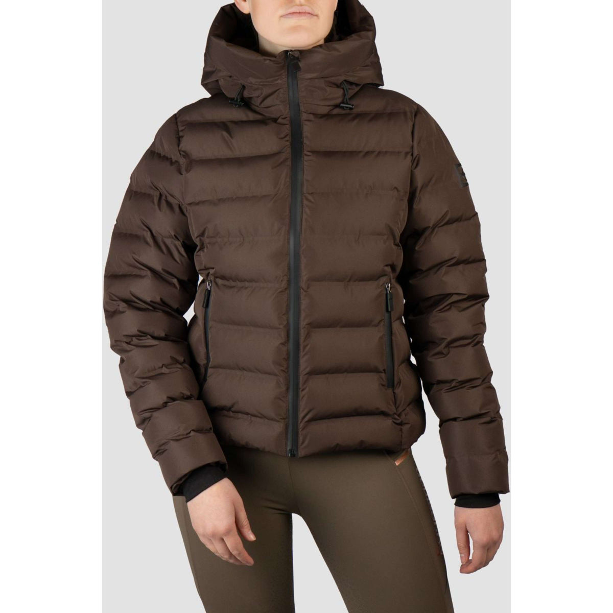 HORKA Chaqueta Puffer Penelope Chocolate oscuro