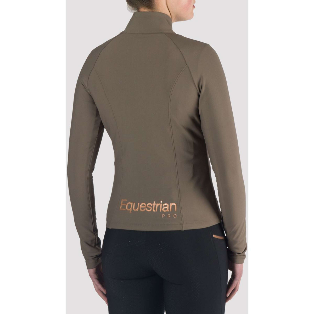 HORKA Sudadera con capucha y cremallera Excellence Cafe Marron