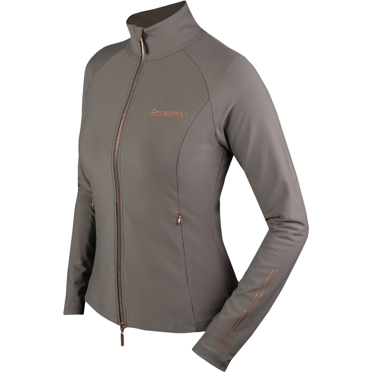 HORKA Sudadera con capucha y cremallera Excellence Cafe Marron