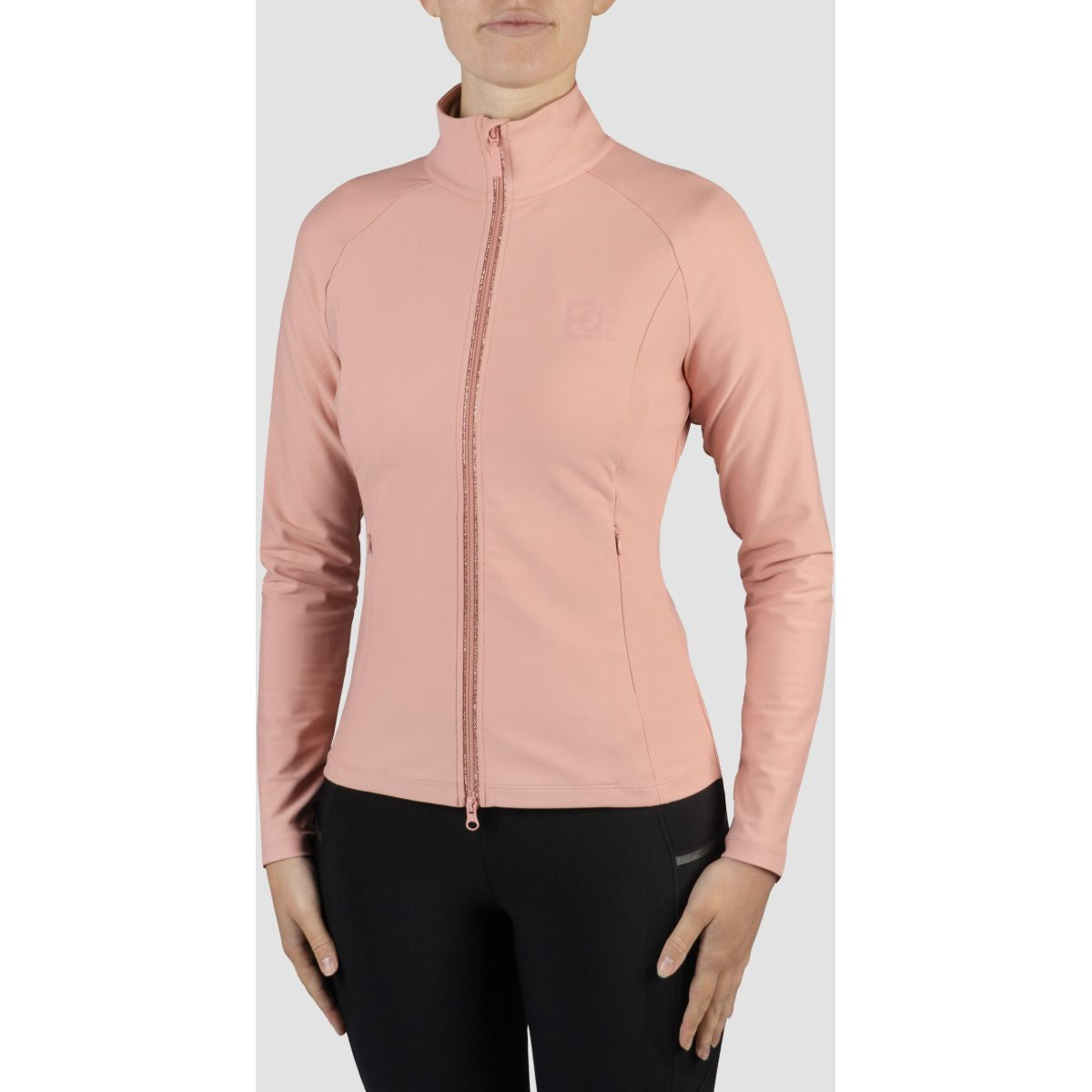 HORKA Sudadera con capucha y cremallera Excellence Rose Quartz