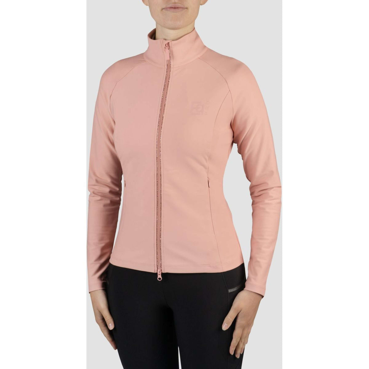 HORKA Sudadera con capucha y cremallera Excellence Rose Quartz