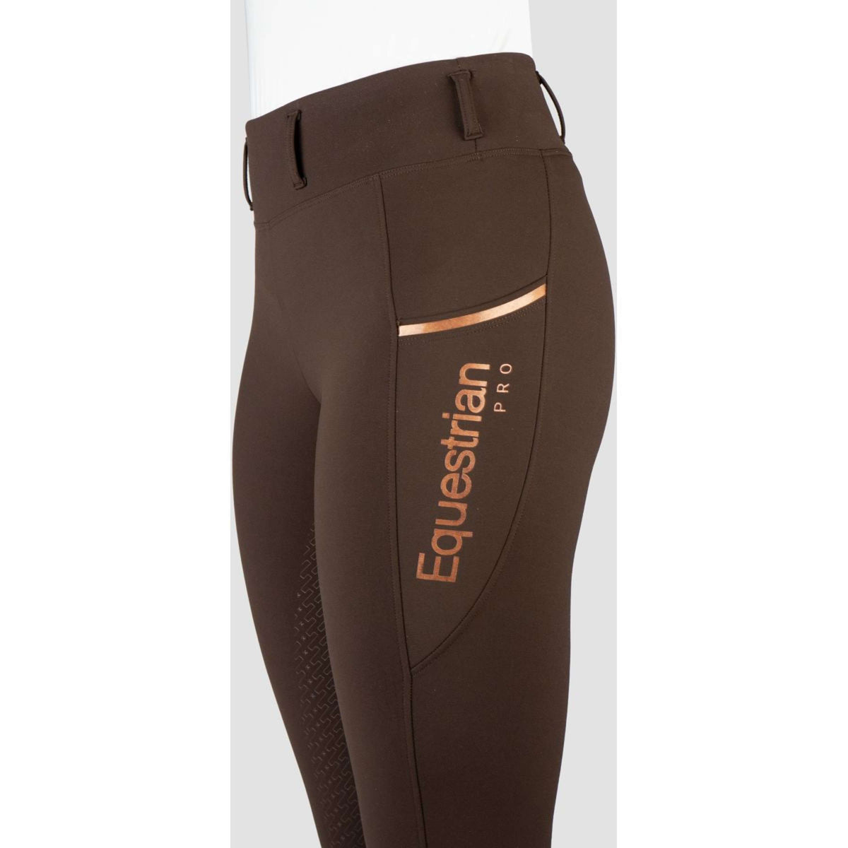 HORKA Legging de Equitación Mindy Chocolate oscuro