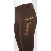 HORKA Legging de Equitación Mindy Chocolate oscuro
