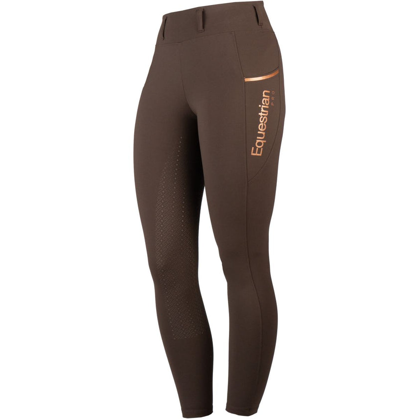 HORKA Legging de Equitación Mindy Chocolate oscuro