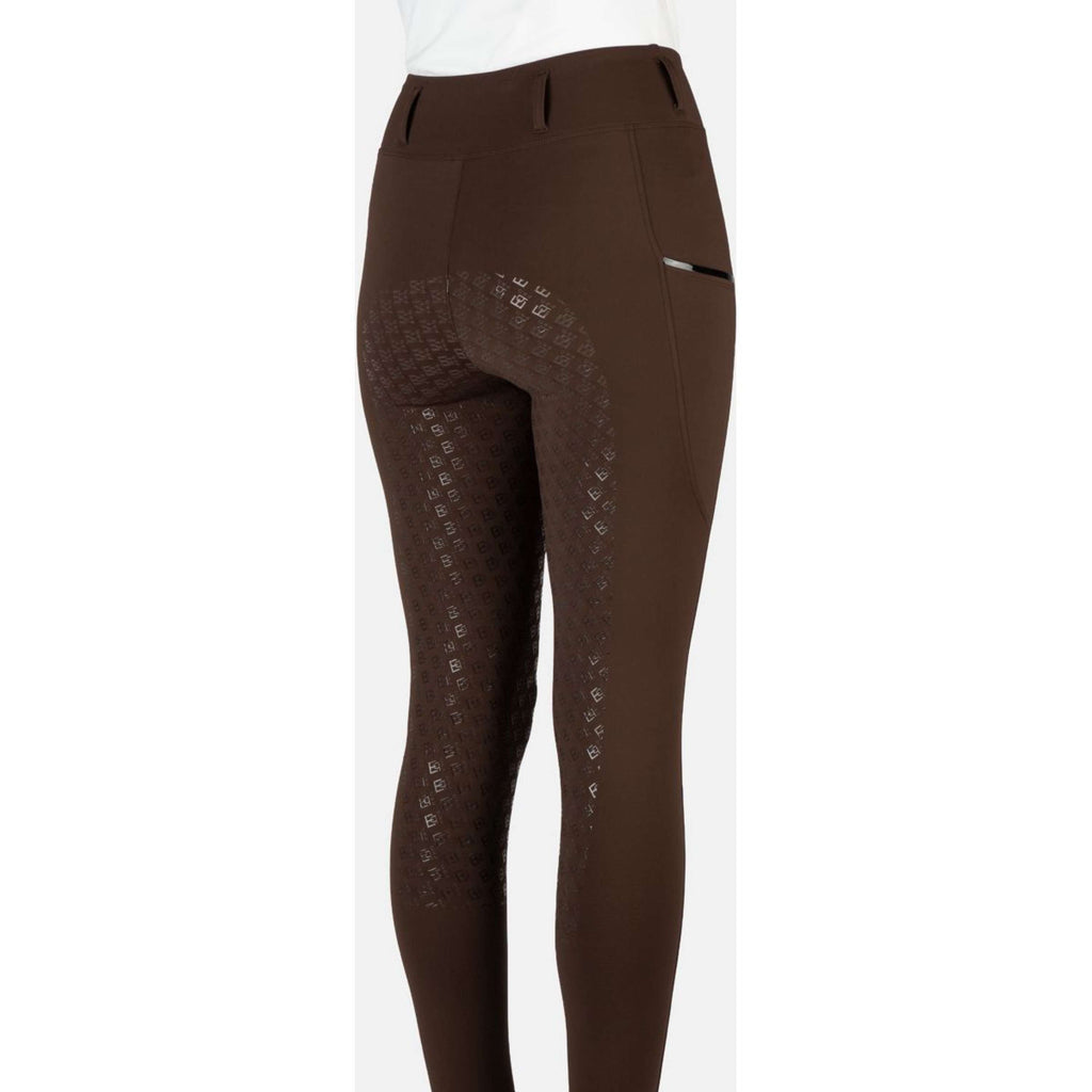 EQPRO Legging de Equitación Mindy Full Grip Chocolate