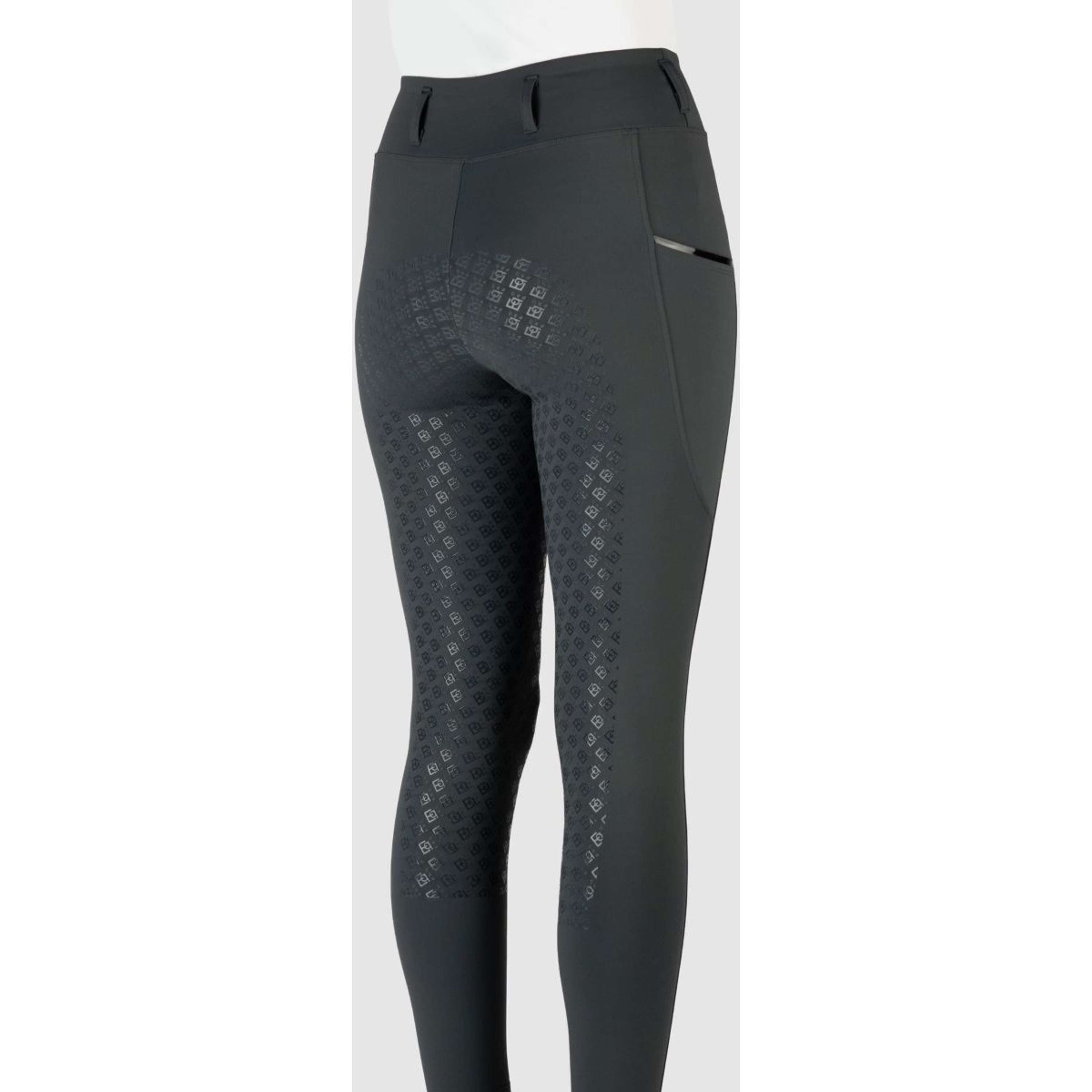 EQPRO Legging de Equitación Mindy Full Grip Shadow Steel