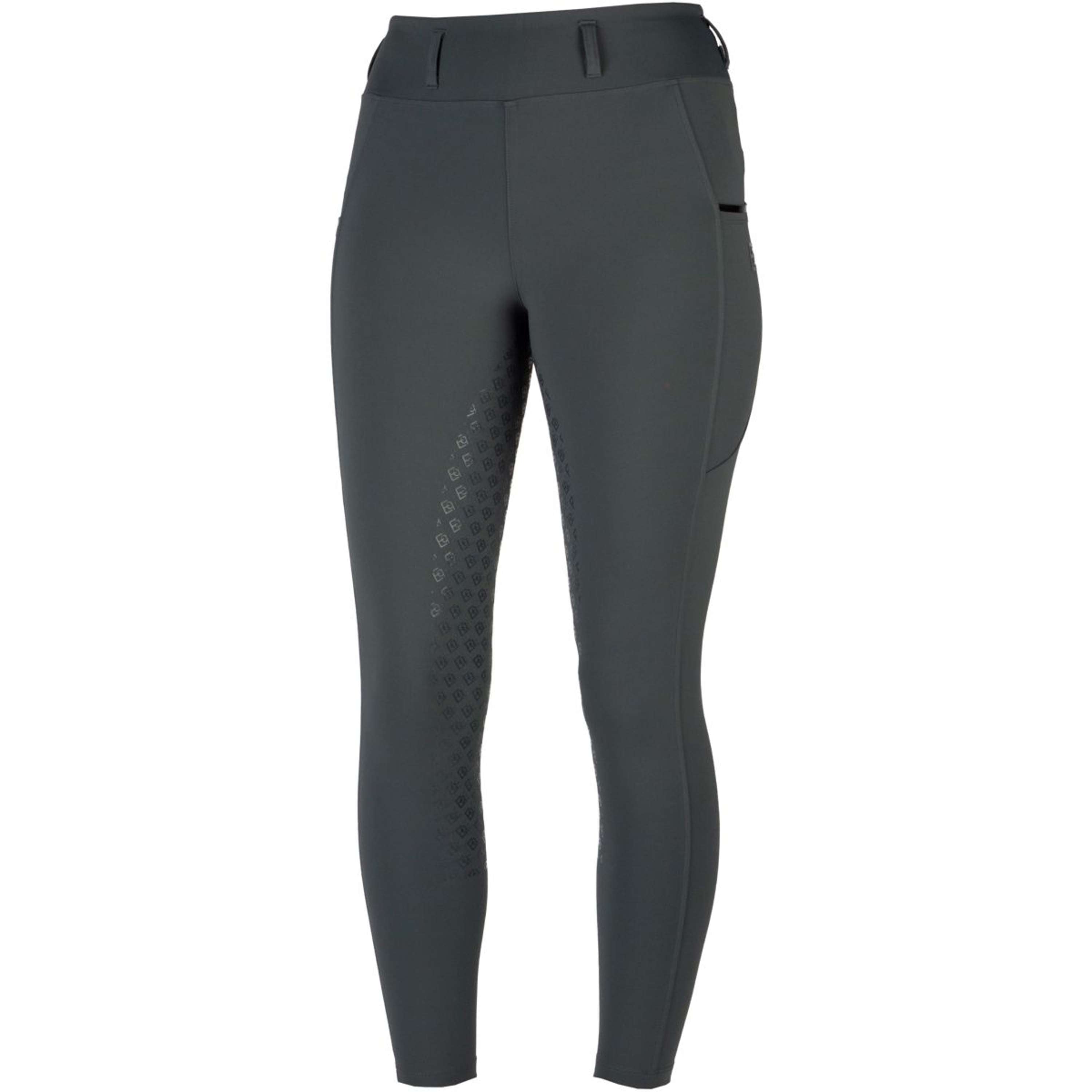 EQPRO Legging de Equitación Mindy Full Grip Shadow Steel