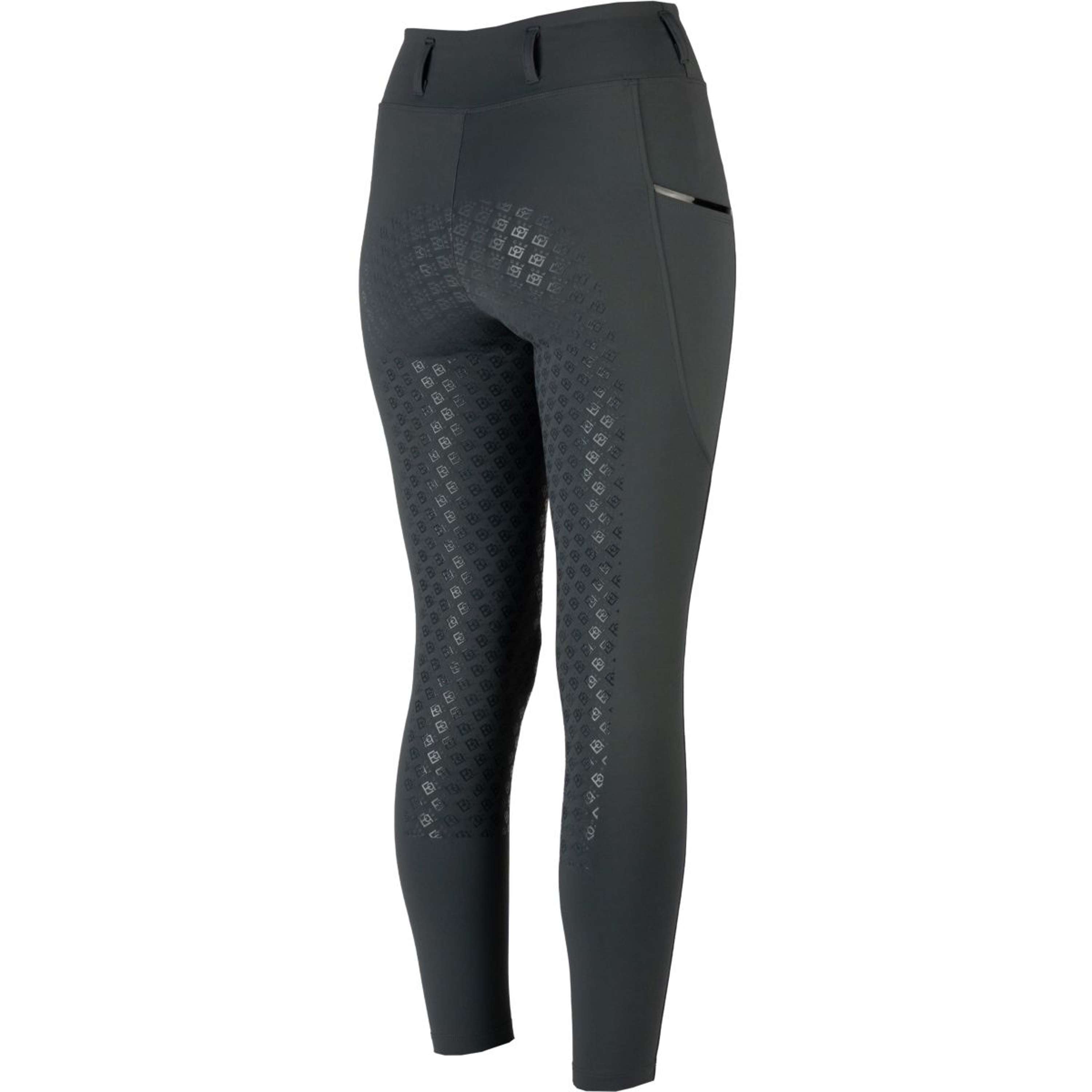 EQPRO Legging de Equitación Mindy Full Grip Shadow Steel