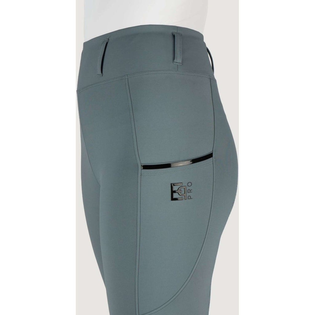 EQPRO Legging de Equitación Mindy Full Grip Blue Mist