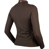 HORKA Shirt Emily Mangas Largas Chocolate oscuro