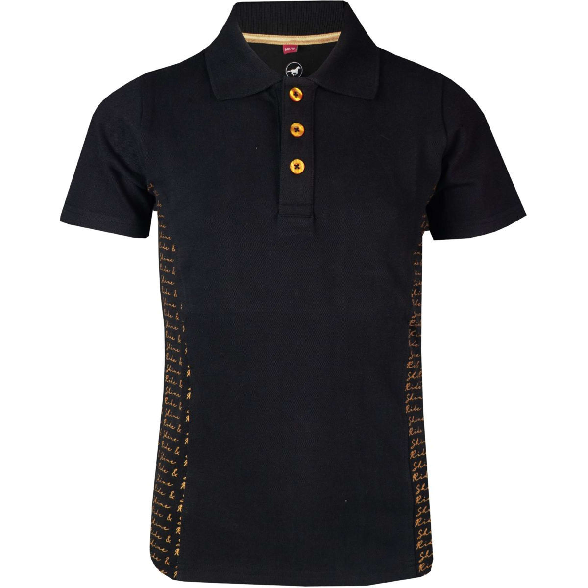Red Horse Polo Venice Negro/Rosa