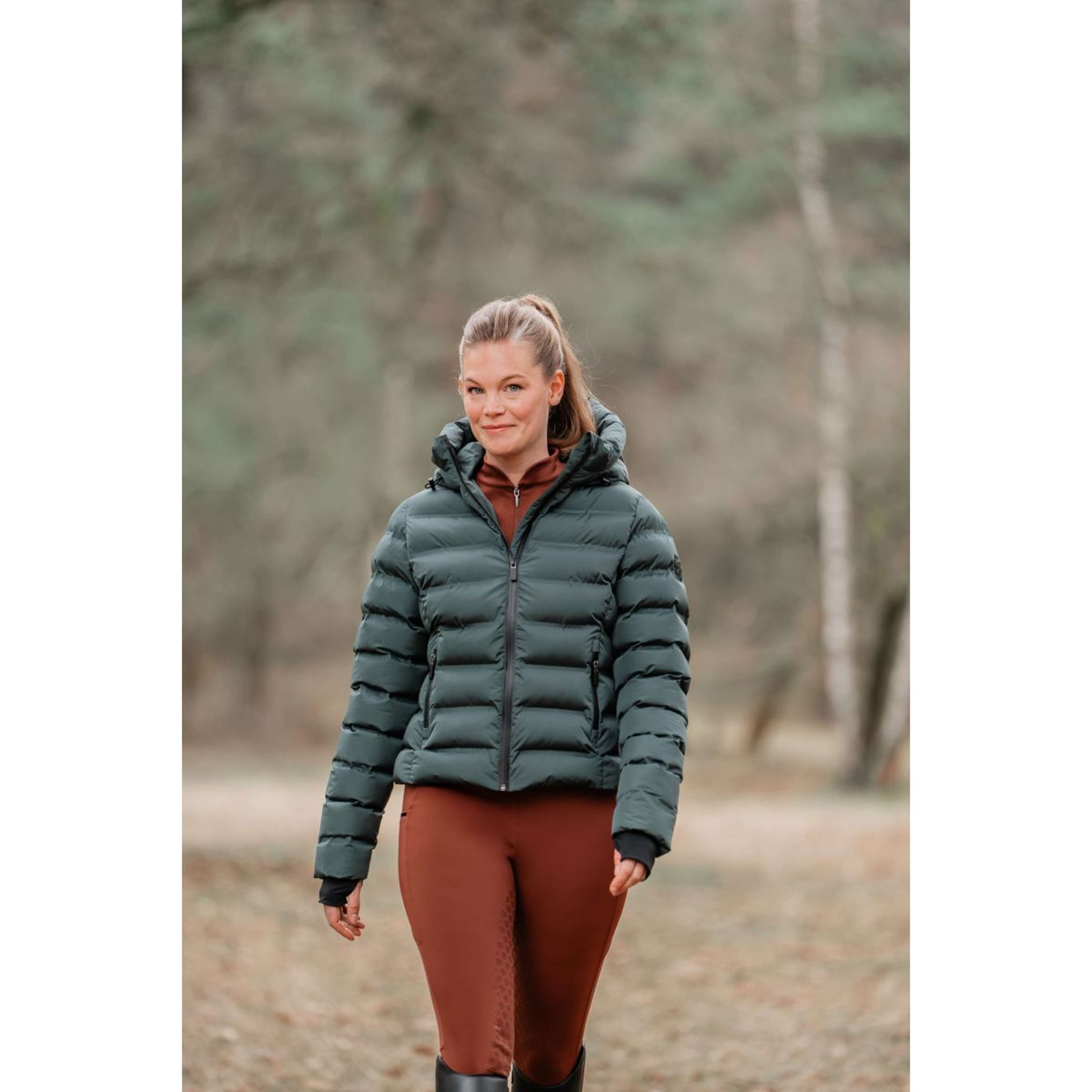 EQPRO Chaqueta Acolchada Penelope Shadow Steel