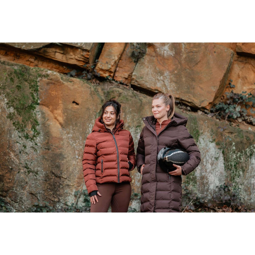 EQPRO Chaqueta Acolchada Penelope Burnt Umber