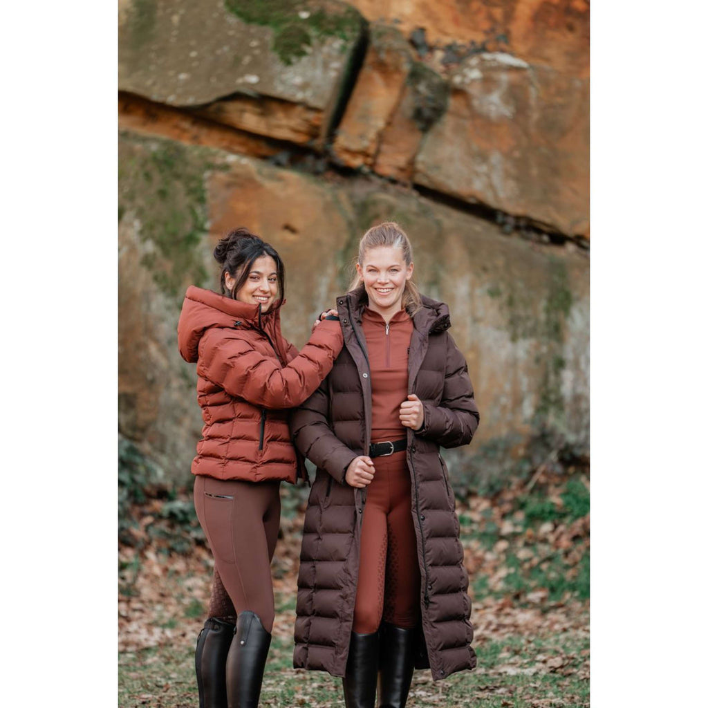 EQPRO Chaqueta Acolchada Penelope Burnt Umber