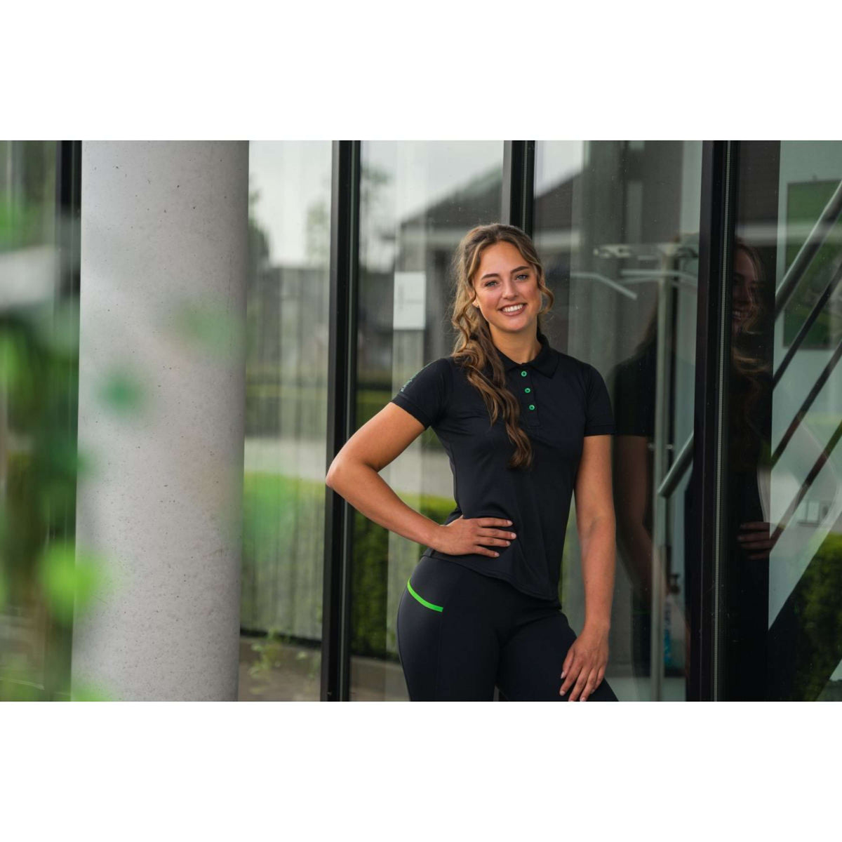 HORKA Polo Neon Verde Neon