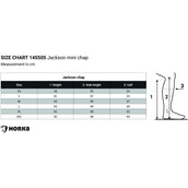 HORKA Chaps Jackson Negro