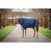 Amigo Turnout Rug Integrated 1200D 150g Navy/Titanium Grey/Silver