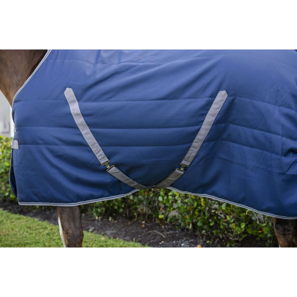 Rambo Manta de Establo 100g Navy/Thunderstorm Grey/Silver