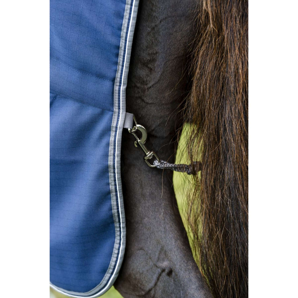 Rambo Manta de Establo 100g Navy/Thunderstorm Grey/Silver