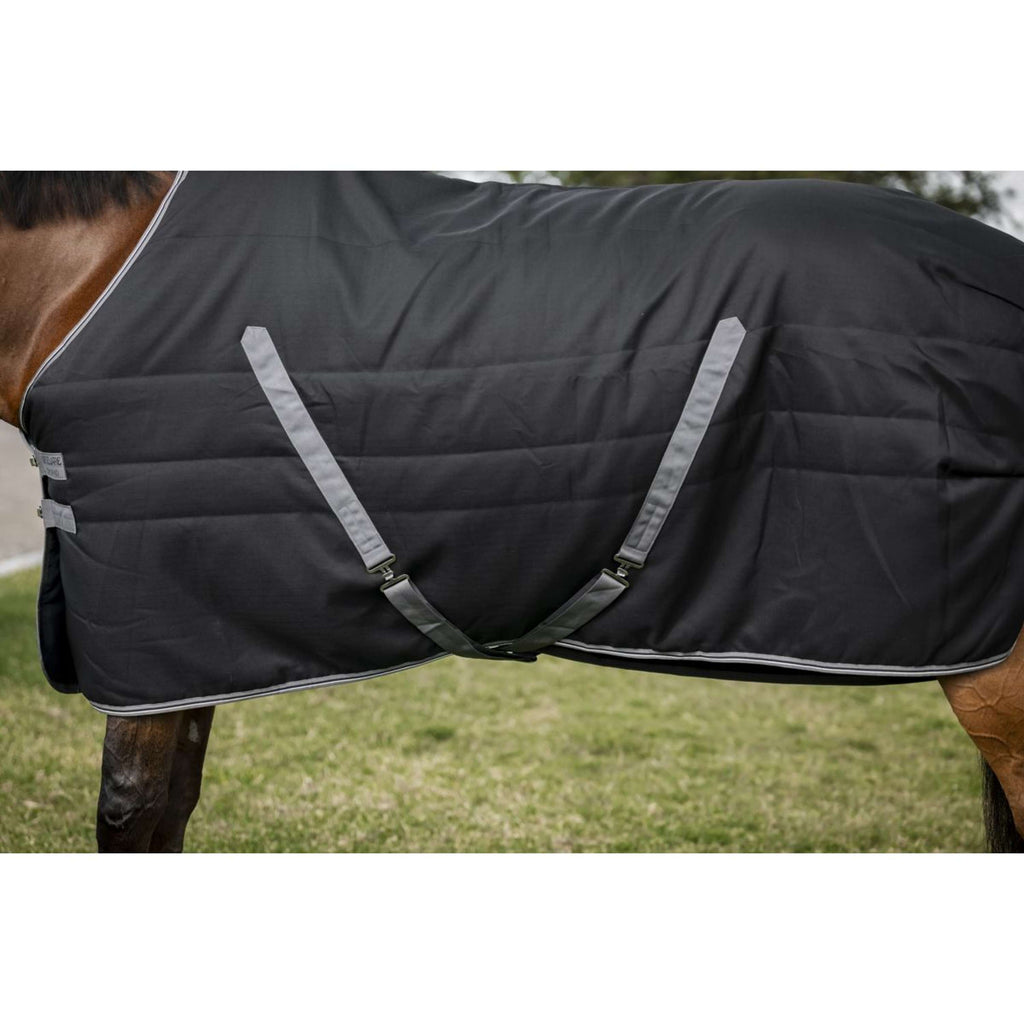 Rambo Manta de Establo 100g Black/Thunderstorm Grey/Silver
