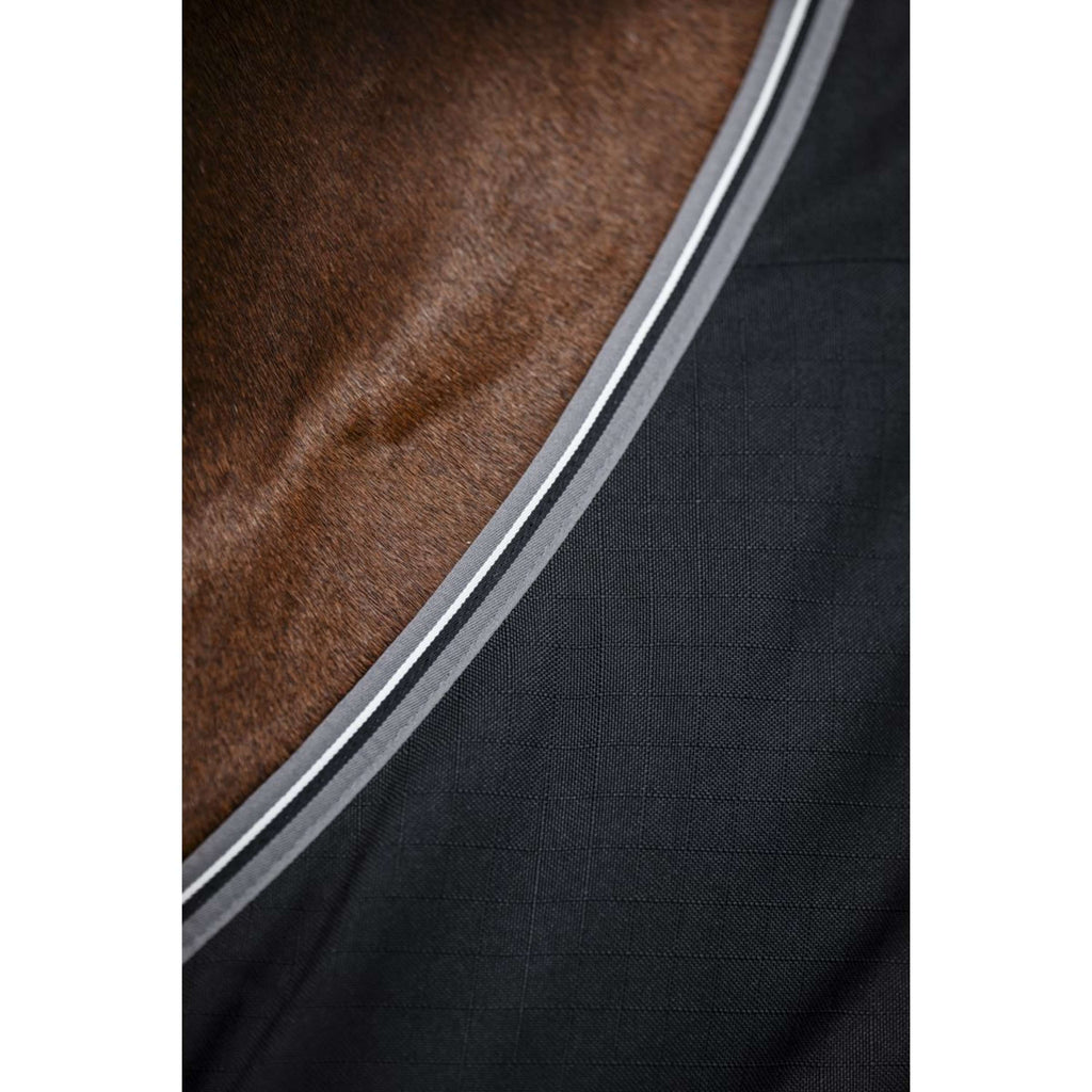 Rambo Manta de Establo 100g Black/Thunderstorm Grey/Silver