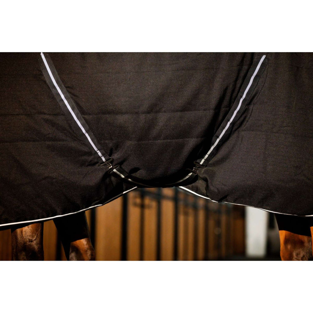 Rambo Manta de Establo 100g Black/Thunderstorm Grey/Silver