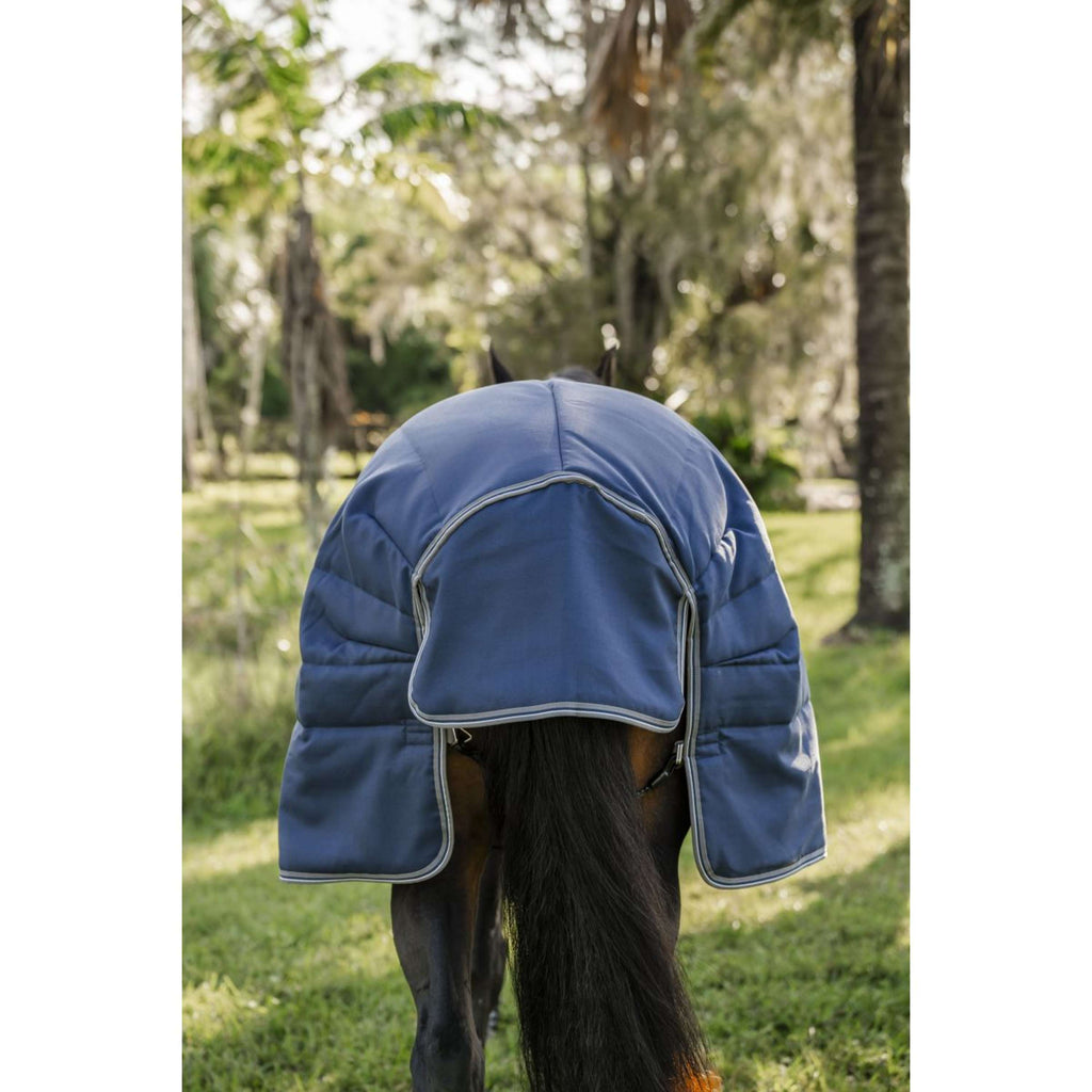 Rambo Optimo Manta de Establo 200g Navy/Thunderstorm Grey/Silver