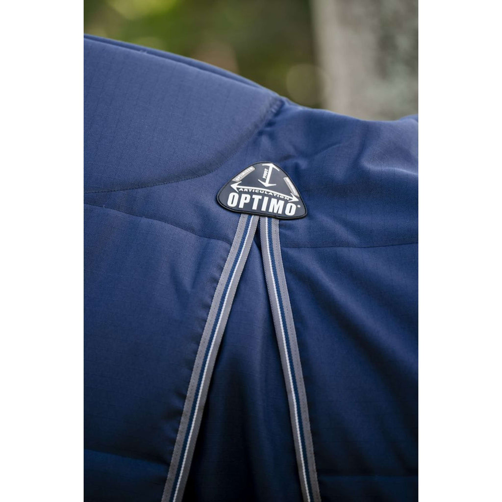 Rambo Optimo Manta de Establo 200g Navy/Thunderstorm Grey/Silver