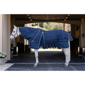 Rambo Optimo Manta de Establo Plus 400g Navy/Thunderstorm Grey/Silver