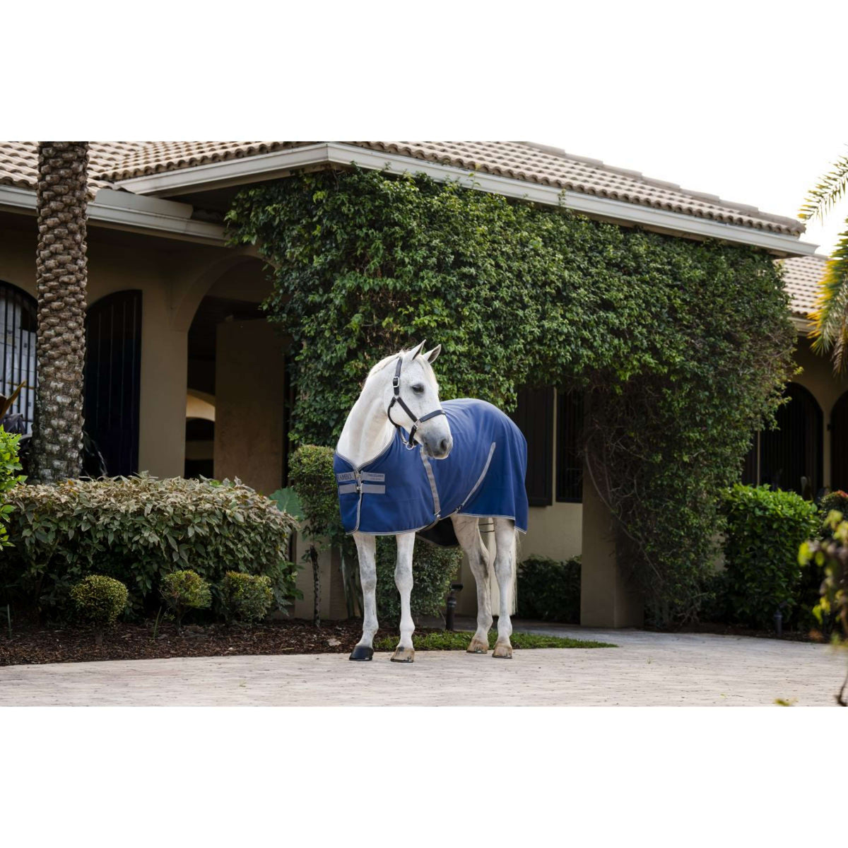 Rambo Stable Sheet Navy/Thunderstorm Grey/Silver