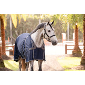 Rambo Optimo Manta de Establo New Navy/Thunderstorm Grey/Silver