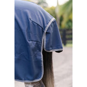 Rambo Optimo Manta de Establo New Navy/Thunderstorm Grey/Silver