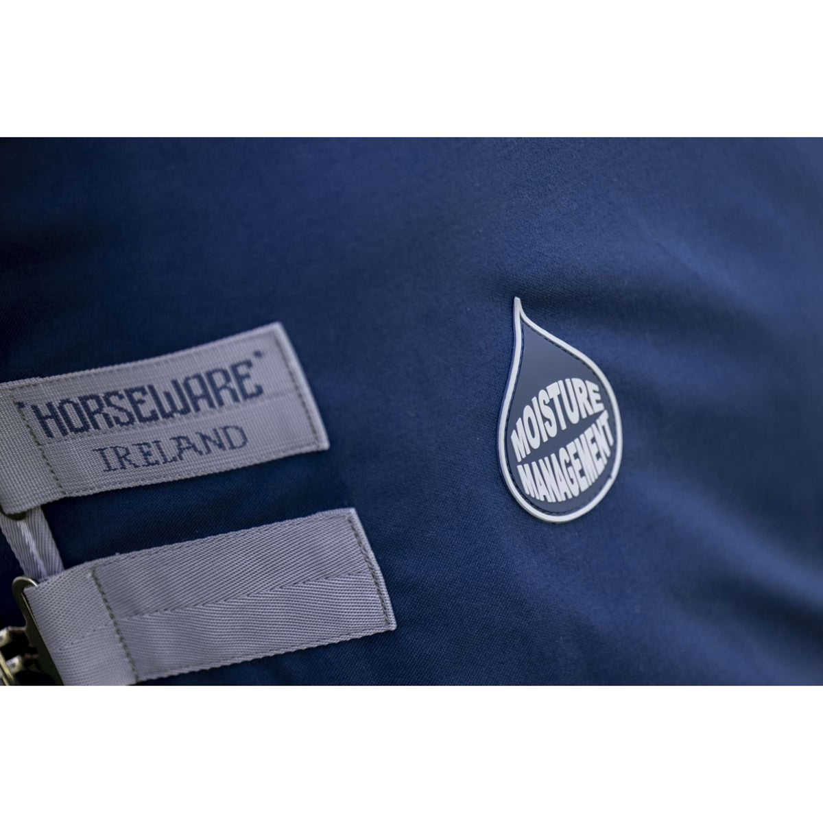 Amigo Manta de Establo Navy/Titanium Grey/Silver
