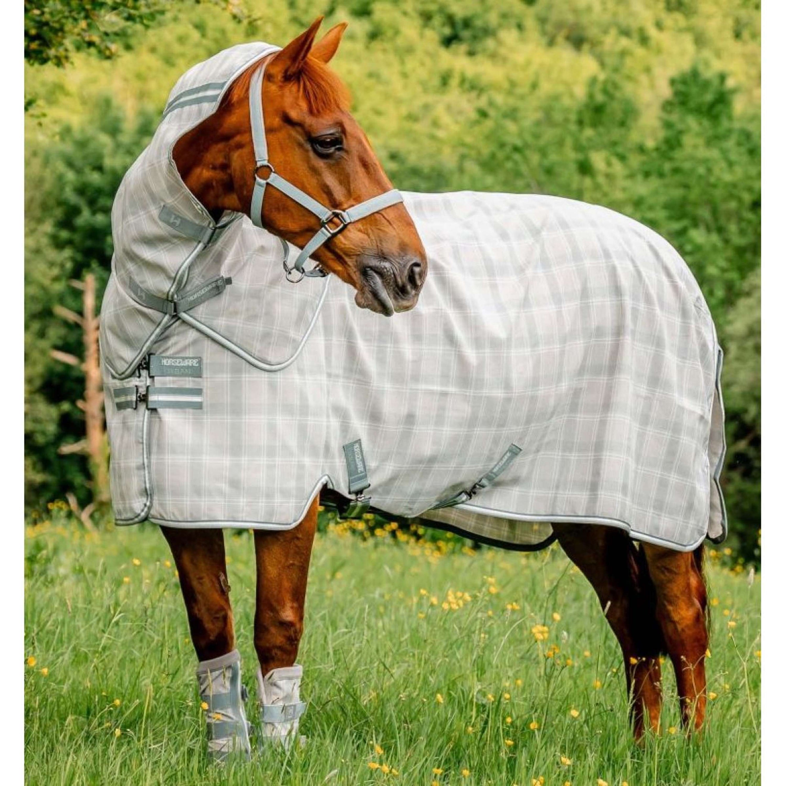 Horseware Manta Antimoscas Newmarket Plus Witney Charcoal