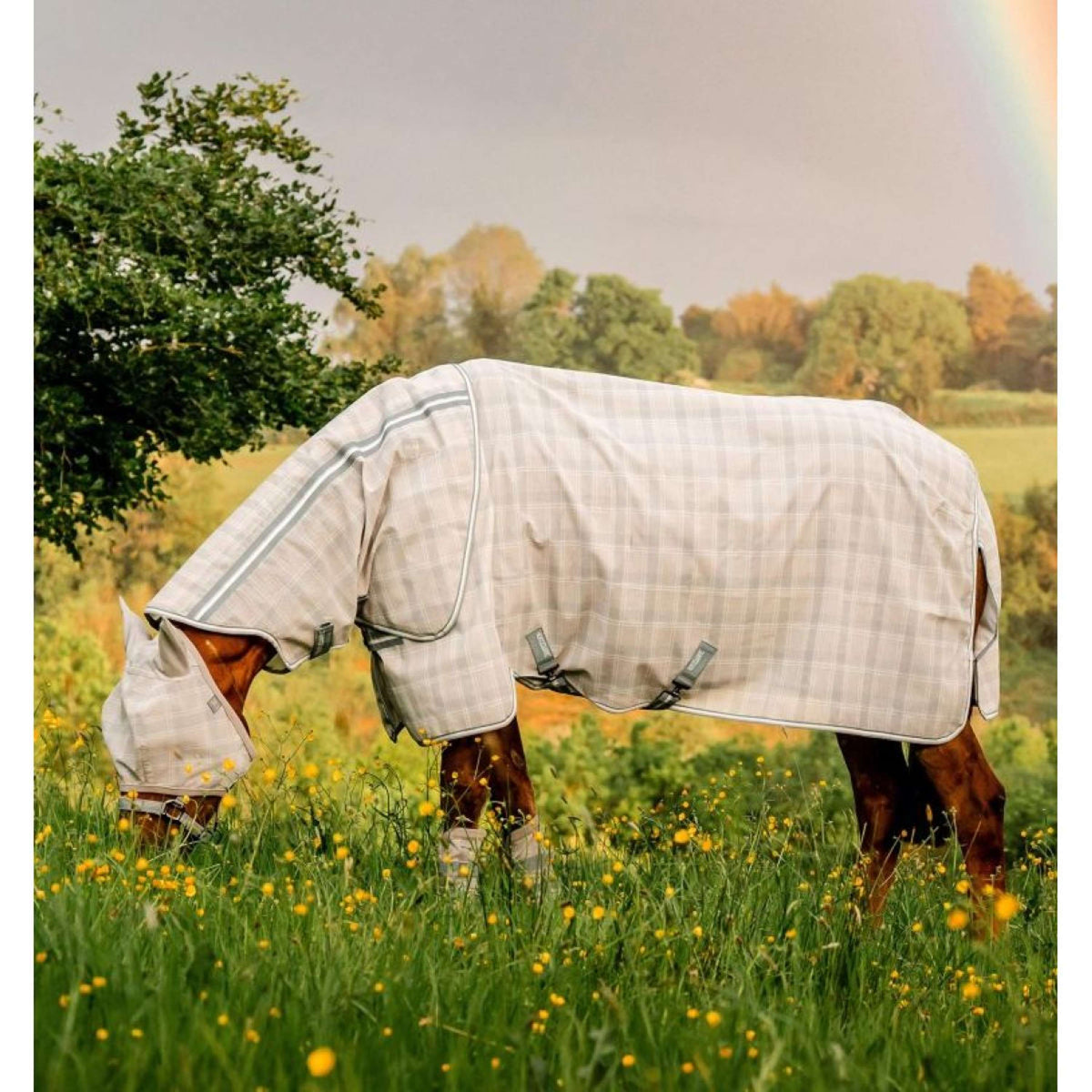 Horseware Máscara Antimoscas Newmarket Witney Charcoal