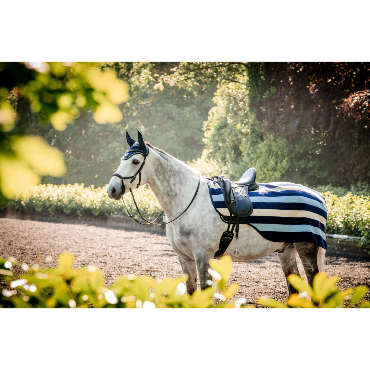 Horseware Manta de ejercicio Newmarket Witney Navy