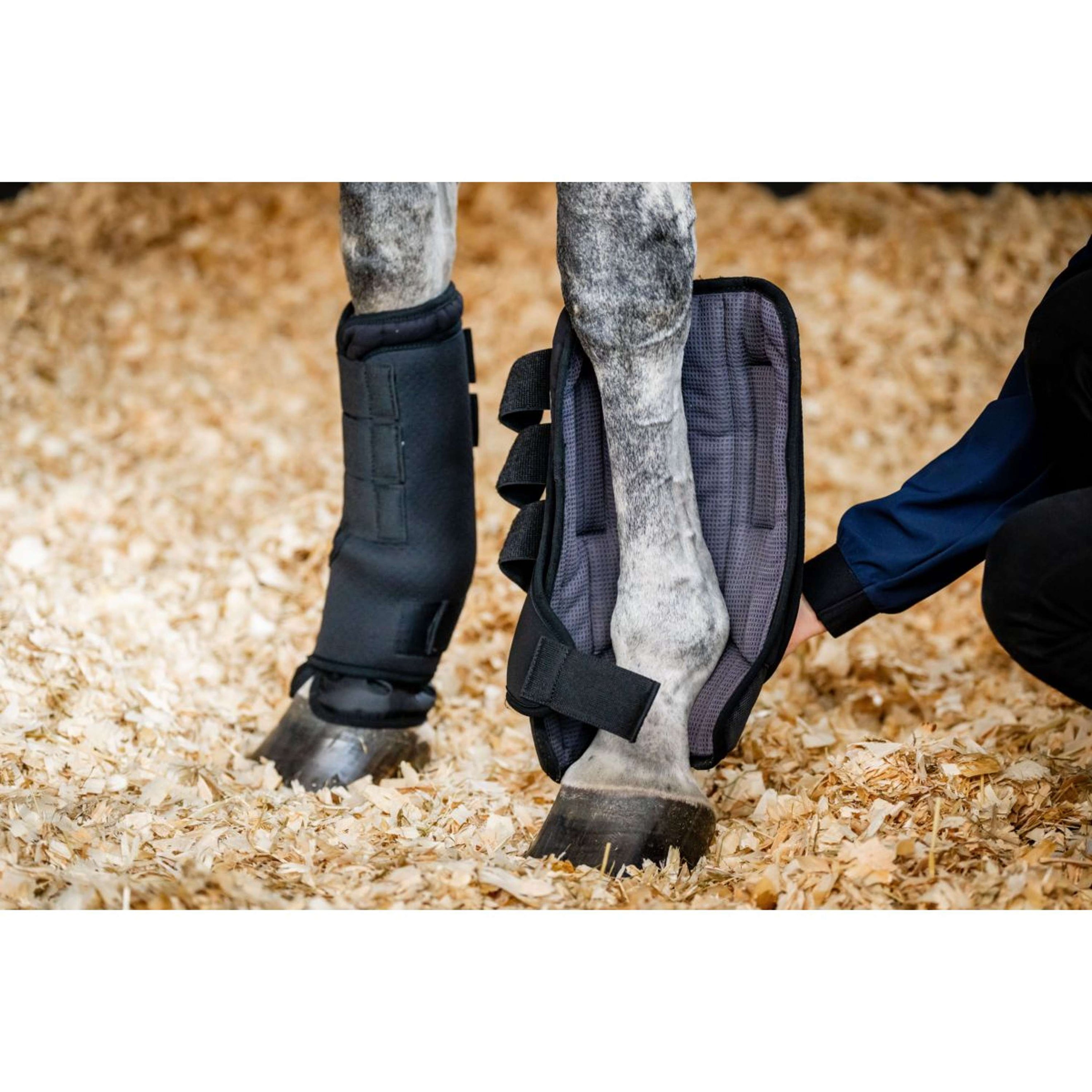 Horseware Protector de establo Pro Bamboo Negro
