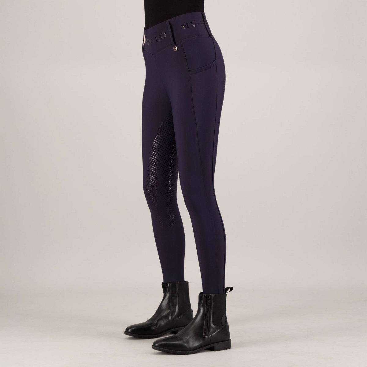 HV Polo Legging de EquitaciÃ³n HVPFavourite Full Grip Navy