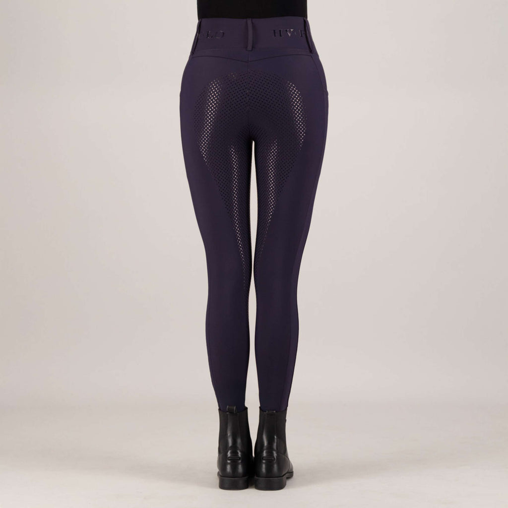HV Polo Legging de EquitaciÃ³n HVPFavourite Full Grip Navy