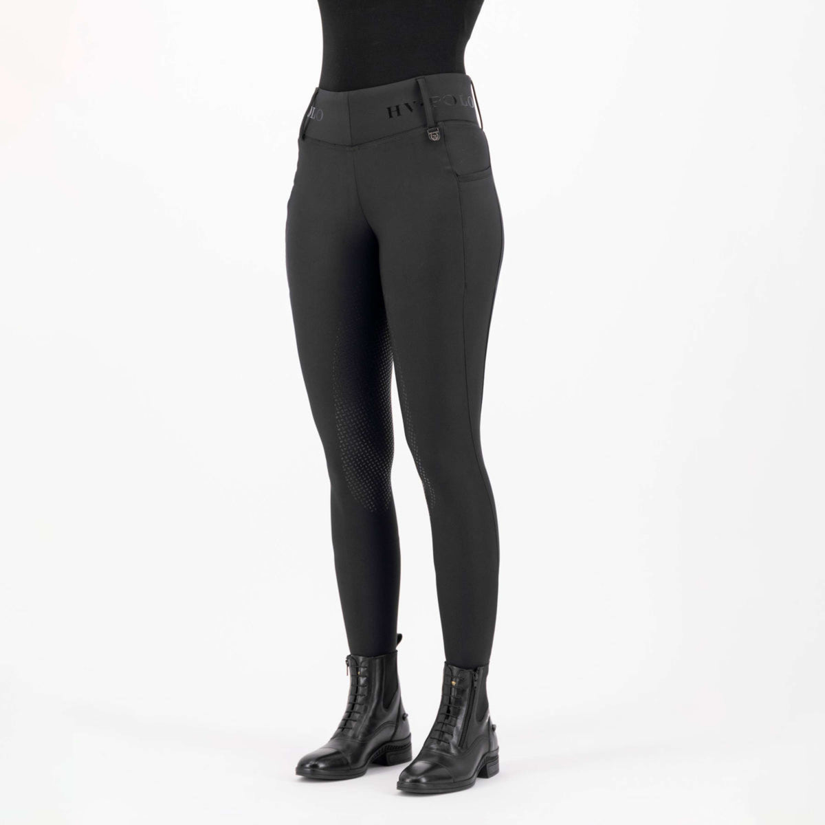 HV Polo Legging de EquitaciÃ³n HVPFavourite Full Grip Negro