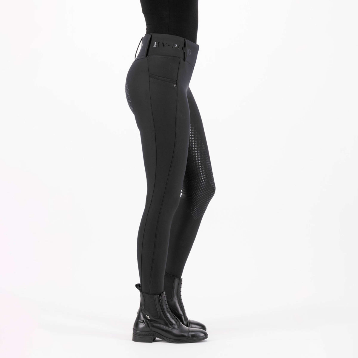 HV Polo Legging de EquitaciÃ³n HVPFavourite Full Grip Negro