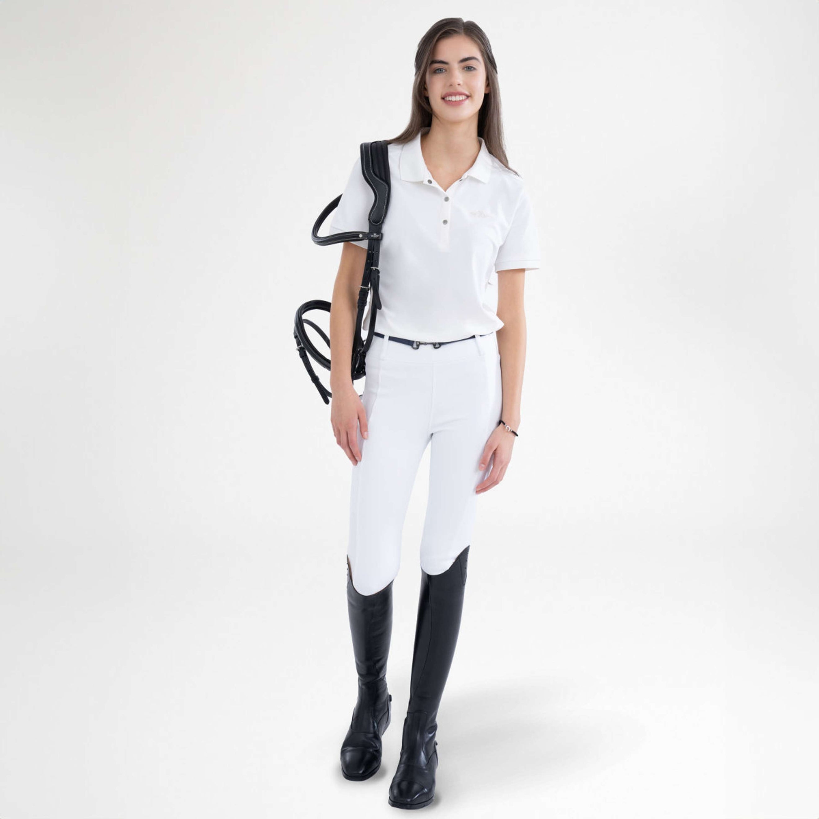 HV Polo Legging de Equitación HVPManou Full Grip Blanco HV Polo Legging de Equitación HVPManou Full Grip Blanco