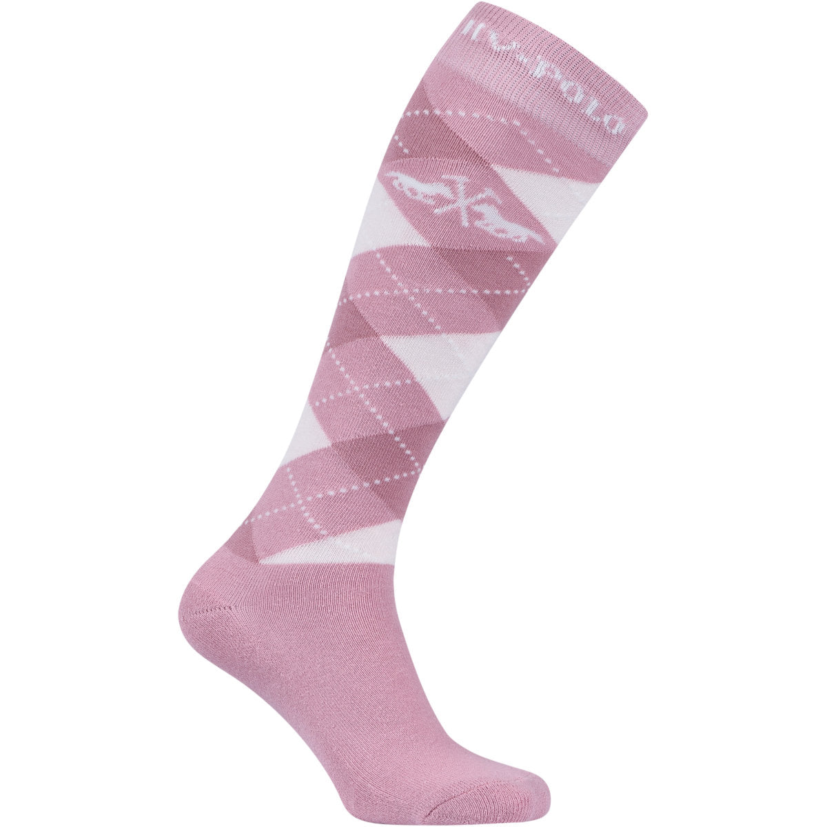 HV Polo Calcetines de EquitaciÃ³n HVPArgyle Pretty Pink